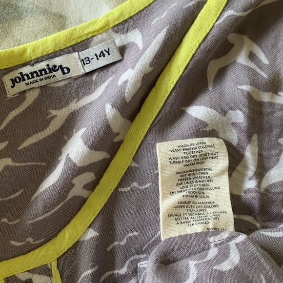 Johnnie b Boden Junior Top Viscose Tank Sz 13-14y - Picture 4 of 12